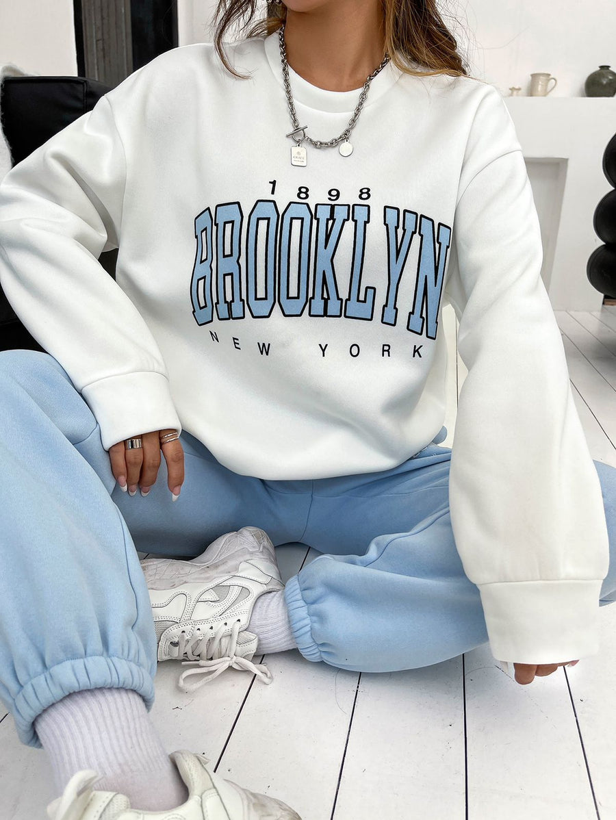Brooklyn blue trouser tracksuit