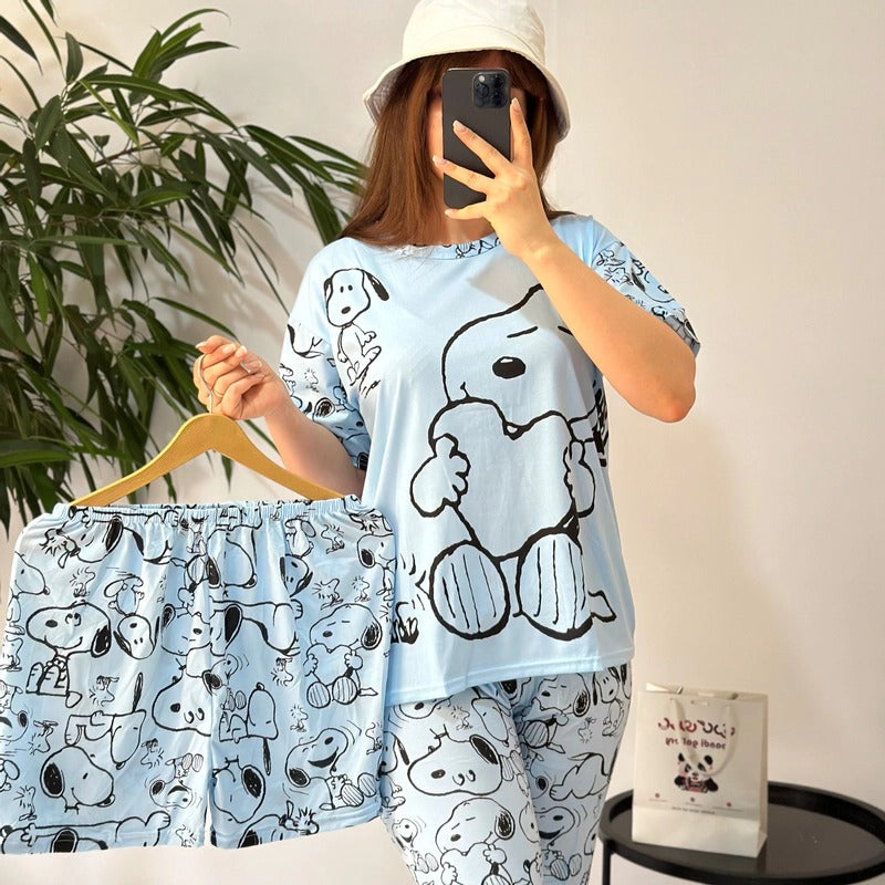 Puppy Heart 3 piece nightwear