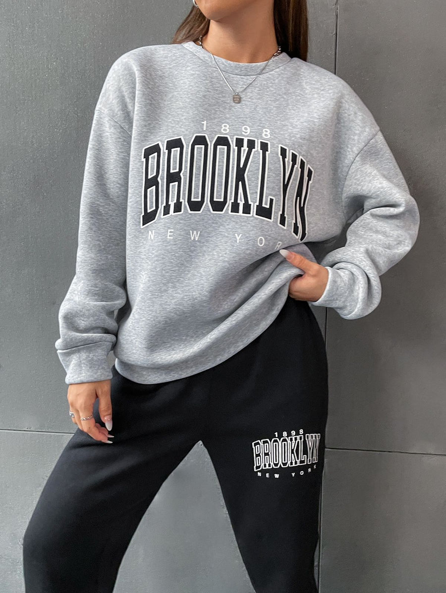 Brooklyn blue trouser tracksuit