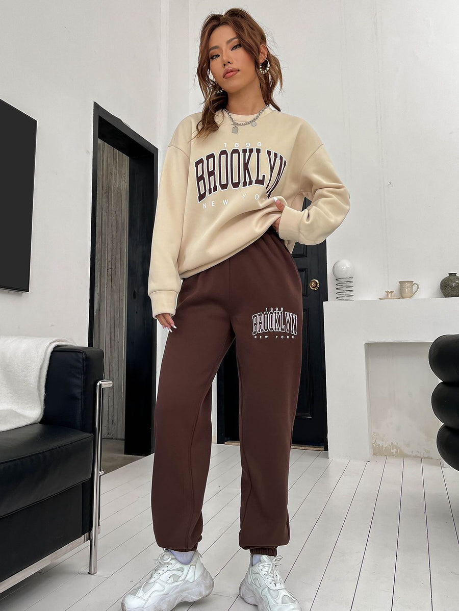 Brooklyn blue trouser tracksuit