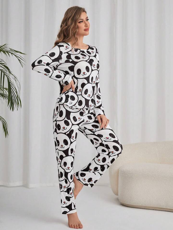 Black & White panda nightwear