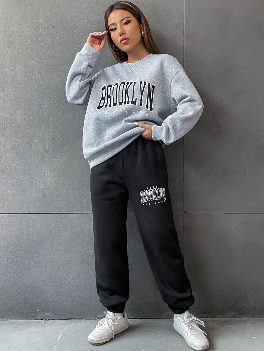 Brooklyn blue trouser tracksuit